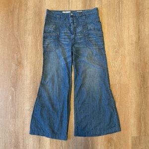 Pilcro wide leg jeans 👖
